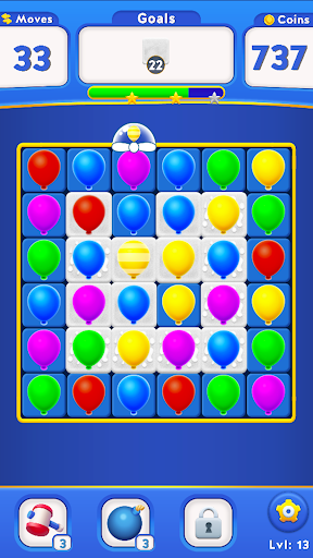 Balloon Pop - Match 3 Puzzle ekran görüntüsü