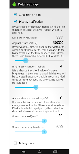 BKlightCtl(Brightness control) ekran görüntüsü