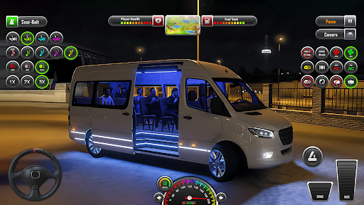 City Van Driver Game Simulator ekran görüntüsü