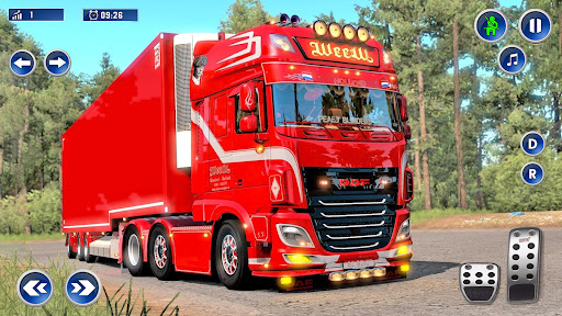 Semi Truck 3D - US Truck Games ekran görüntüsü