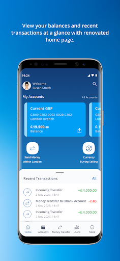 İşbank Londra ekran görüntüsü