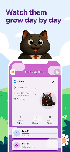 Tabby: Self-Care Pet ekran görüntüsü