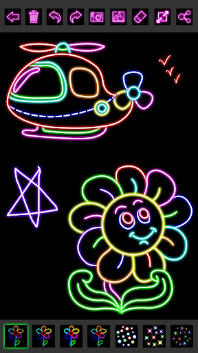 Magical Drawing Glow ekran görüntüsü
