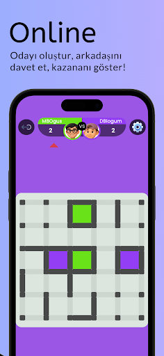 Dots and Boxes ekran görüntüsü