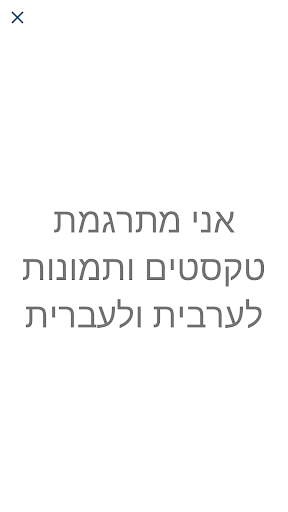 Arabic Hebrew Translator ekran görüntüsü