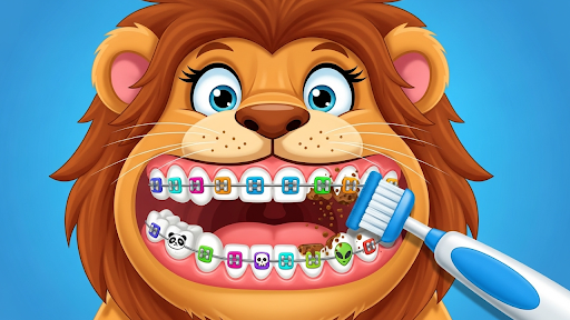 Pet Animals Kid Dentist Games ekran görüntüsü