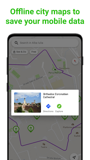 Alba Iulia SmartGuide ekran görüntüsü
