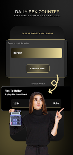 RBX Counters - Get Rbux Calc ekran görüntüsü