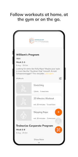 Prep Fitness and Performance ekran görüntüsü