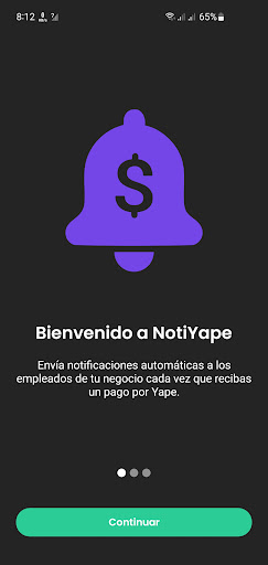 NotiYape - Alertas de pago ekran görüntüsü