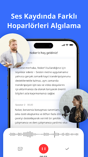 Sesi Yazıya Çevirme AI - Noker ekran görüntüsü