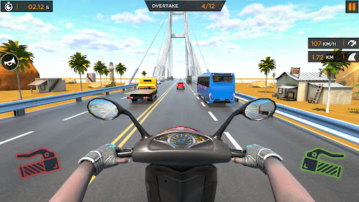 Traffic Rider Moto Bike Racing ekran görüntüsü