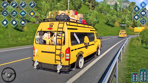 City Van Driving Game 2025 ekran görüntüsü