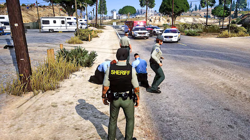 US Police Cop chase car game ekran görüntüsü
