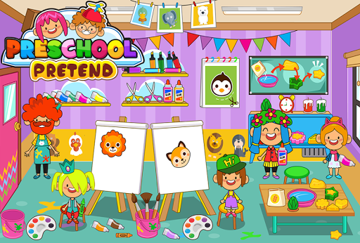 Pretend Preschool Kids Games ekran görüntüsü