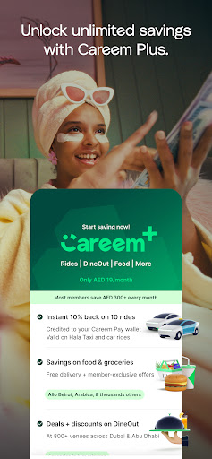 Careem: rides, food, grocery ekran görüntüsü