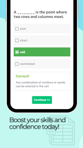 Excel Practice Test ekran görüntüsü