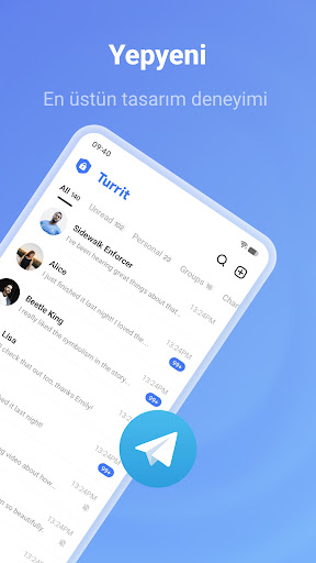 Telegram'a Dayalı Turrit ekran görüntüsü