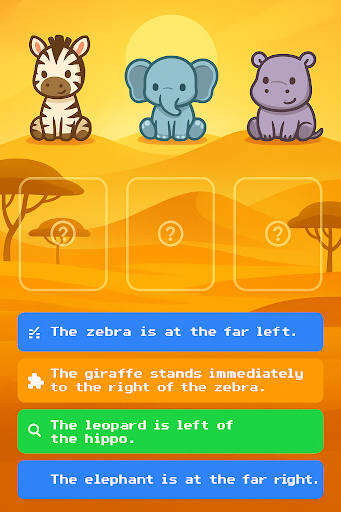 Zoo Logic: Brain Puzzle Game ekran görüntüsü