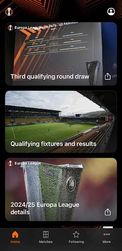 UEFA Europa League Official ekran görüntüsü