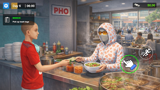 Cooking Pho: Restaurant Game ekran görüntüsü