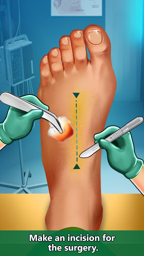 Foot Hospital Doctor Games ekran görüntüsü