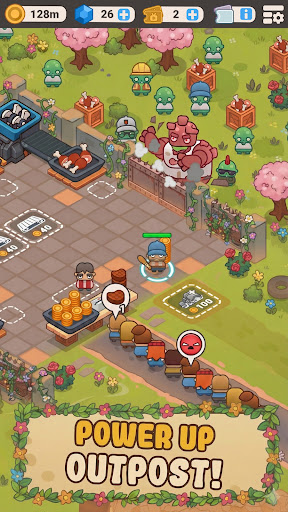 Idle Outpost: Business Games ekran görüntüsü