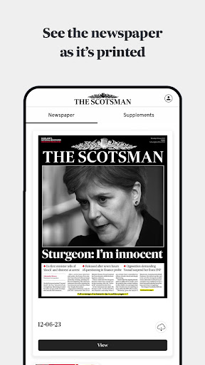 The Scotsman Newspaper ekran görüntüsü