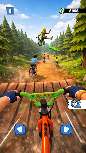 Bmx Cycle Stunt Racing Games ekran görüntüsü