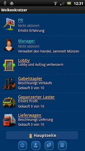 Wolkenkratzer ekran görüntüsü