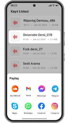Sesli Not - Sesli Notlar ekran görüntüsü