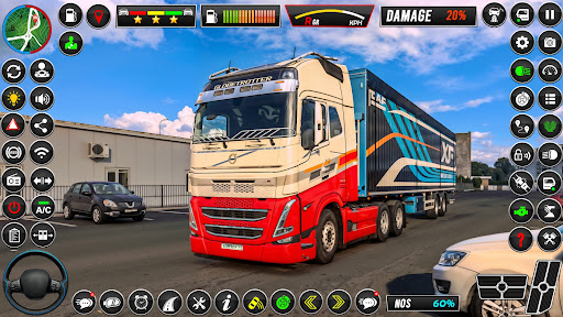 Euro Truck Driving Truck Sim ekran görüntüsü