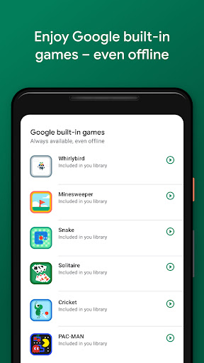 Google Play Games ekran görüntüsü