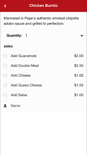 Pepe's Mexican Grill ekran görüntüsü