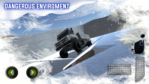 Ice Road Truck Parking Sim ekran görüntüsü