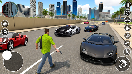 Gangster Crime Mafia City 2025 ekran görüntüsü