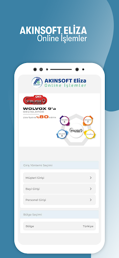 AKINSOFT Eliza Mobil ekran görüntüsü