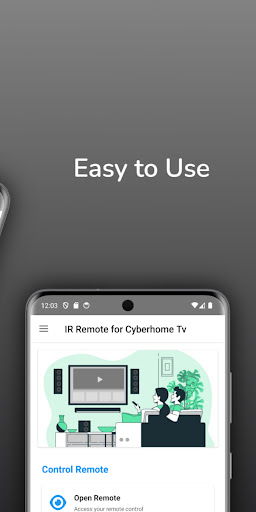 Remote for cyberhome tv ekran görüntüsü
