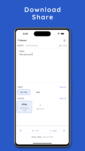 TTS Maker Text to Speech AI ekran görüntüsü