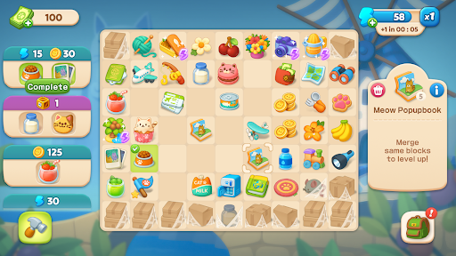 Merge Cats - Catopia Puzzle ekran görüntüsü