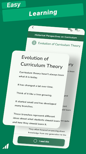 Curriculum Design - MasterNow ekran görüntüsü