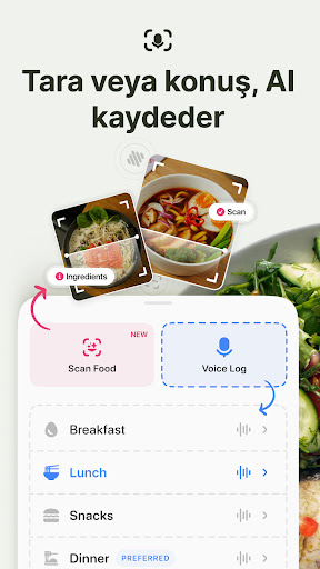 Caloric AI: Kalori Takipçisi ekran görüntüsü