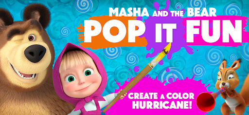 Masha and the Bear: Coloring ekran görüntüsü