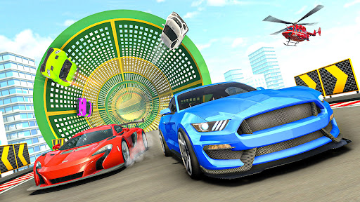 GT Car Stunts: Ramp Car Games ekran görüntüsü