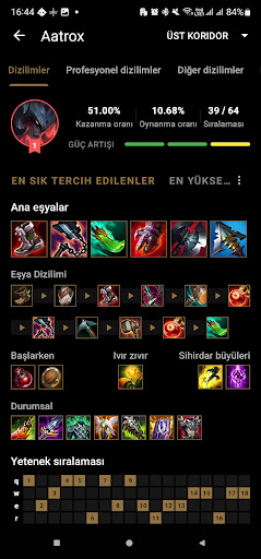 LoL & Wild Rift Pro Dizilimler ekran görüntüsü
