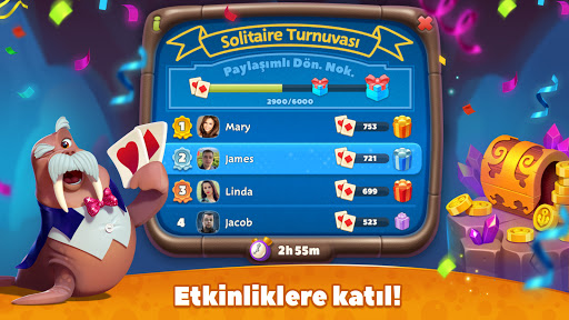 Undersea Solitaire Tripeaks ekran görüntüsü