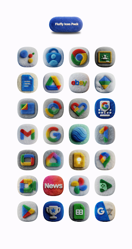 One UI Fluffy Icon Pack ekran görüntüsü