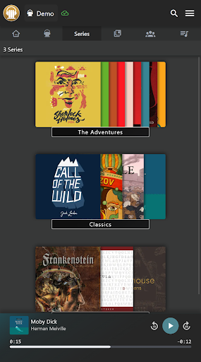 Audiobookshelf ekran görüntüsü