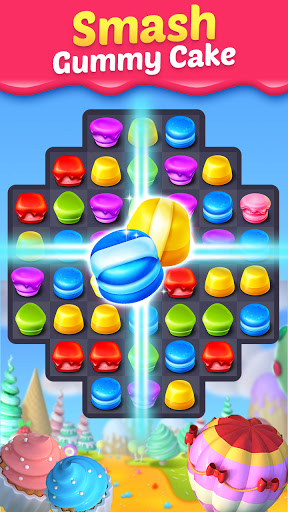 Cake Smash Mania - Match 3 ekran görüntüsü