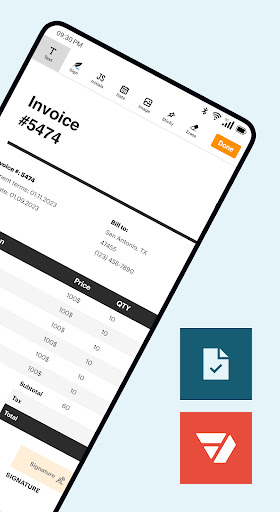 pdfFiller Edit, fill, sign PDF ekran görüntüsü